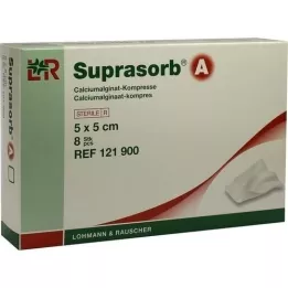 SUPRASORB Un alginato de calcio comp.5x5 cm, 8 pz