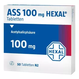 ASS 100 HEXAL tabletas, 50 uds