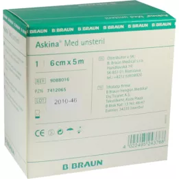 Asociación de la Asociación de Herida MED 6 CMX5 M UNERILL, 1 pz
