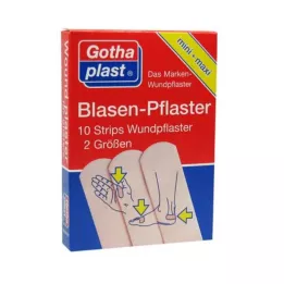 GOTHAPLAST Apósitos para ampollas en la piel, 10 uds