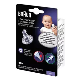 BRAUN THERMOSCAN Tapas protectoras LF40, 40 piezas