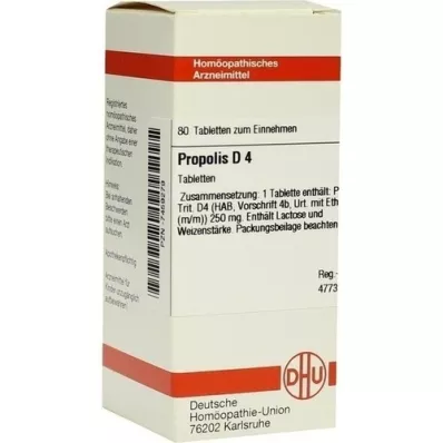 PROPOLIS D 4 tabletas, 80 uds