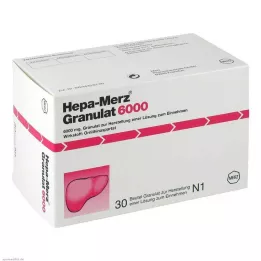 HEPA MERZ Granulado 6.000 bolsas, 30 uds