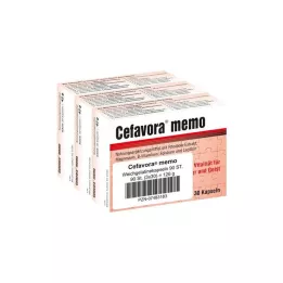 CEFAVORA Cápsulas de gelatina blanda memo, 90 uds