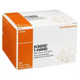 OPSITE IV 3000 apósitos con puerto de una mano, 100 uds