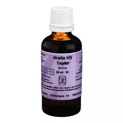 ARALIA HS gotas, 50 ml