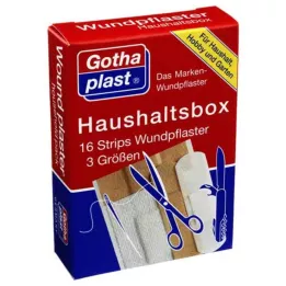 GOTHAPLAST Tiras para cajas de uso doméstico, 16 uds