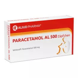 PARACETAMOL AL 500 supositorios, 10 uds