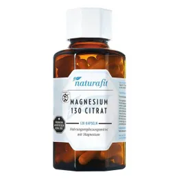 Naturafit Magnesio 130 Cápsulas Citr, 120 ST