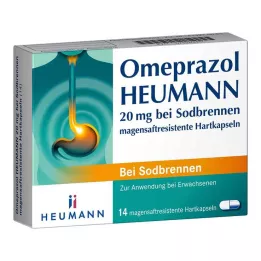 OMEPRAZOL Heumann 20 mg b.Sodbr.cápsulas duras resistentes al ácido gástrico, 14 uds