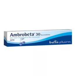 AMBROBETA 30 comprimidos efervescentes, 20 uds