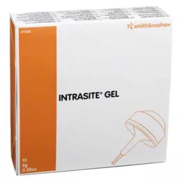 INTRASITE Gel hidrogel limpiador de heridas, 10 x 8 g