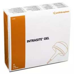 INTRASITE Gel hidrogel limpiador de heridas, 10 x 15 g