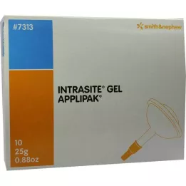 INTRASITE Gel hidrogel limpiador de heridas, 10 x 25 g