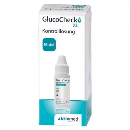 GLUCOCHECK XL Medio de solución de control, 4 ml