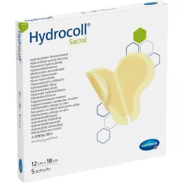 HYDROCOLL Asociación de heridas sacras 12x18 cm, 5 pz