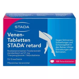 VENEN-TABLETTEN STADA retardante, 100 uds