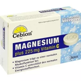 CEBION más tabletas efervescentes de magnesio 400, 20 pz