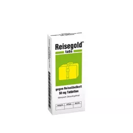 REISEGOLD Pastillas contra el mareo en viajes, 10 uds