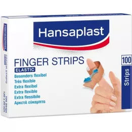 HANSAPLAST tiras de dedos elásticas 2x12 cm, 100 pz
