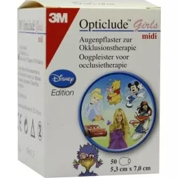 OPTICLUDE 3M Disney niñas midi 2538MDPG-50, 50 pz