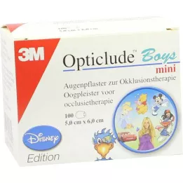 OPTICLUDE 3M Disney Boys Mini 2537MDPB-100, 100 pz