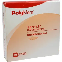 Apósitos de polímero para heridas de 5x5 cm, 20 unidades
