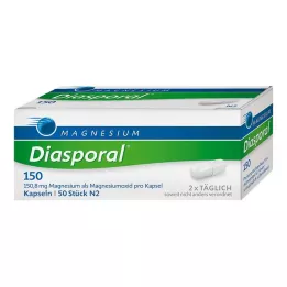 MAGNESIUM DIASPORAL 150 cápsulas, 50 uds