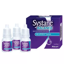 SYSTANE BALANCE Gotas lubricantes para los ojos, 3X10 ml