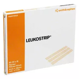 LEUKOSTRIP Tiras para cierre de heridas 4x38 mm, 10X8 uds
