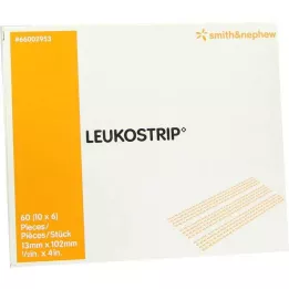LEUKOSTRIP Tiras para cierre de heridas 13x102 mm, 10X6 uds