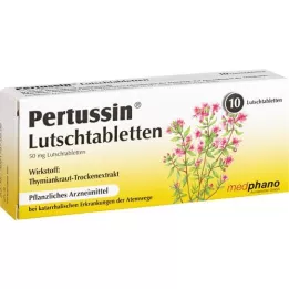 PERTUSSIN Sucking Tablets, 10 pz