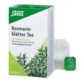 Hojas de romero Té medicinal Rosmarini folium Salus Bolsa de filtro, 15 piezas