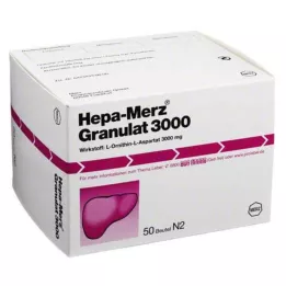 HEPA MERZ Granulado 3.000 bolsas, 50 uds
