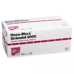 HEPA MERZ Granulado 3.000 bolsas, 100 uds