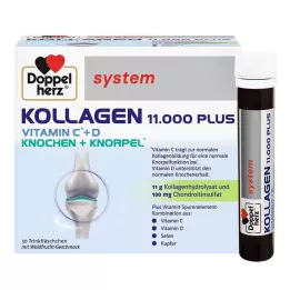 DOPPELHERZ Ampollas del sistema Collagen 11.000 Plus, 30X25 ml