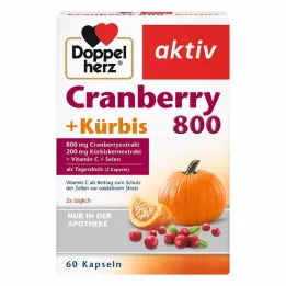 DOPPELHERZ Cápsulas de arándano y calabaza, 60 uds