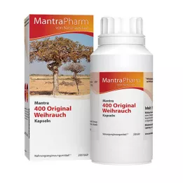 MANTRA 400 cápsulas de incienso originales, 200 uds