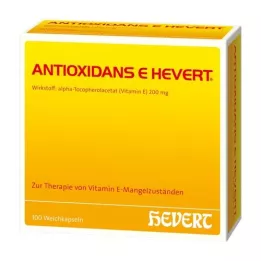 ANTIOXIDANS E Hevert Cápsulas blandas, 100 pz