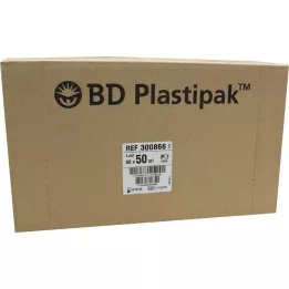 BD PLASTIPAK Spr.50 ml Luer excéntrico, 60X50 ml