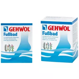 GEHWOL Porción para baño de pies, 10 x 20 g