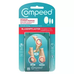 COMPEED Paquete de mezcla de yeso para ampollas, 5 piezas