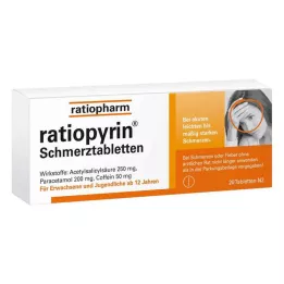 RATIOPYRIN Analgésicos, 20 uds