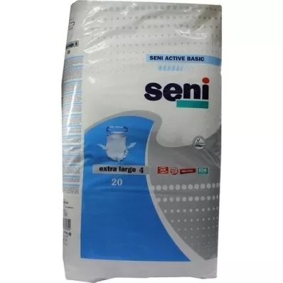 SENI ACTIVE BASIC EXTRA LARGO, 20 pz