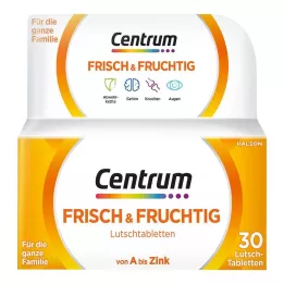 CENTRUM Pastillas de fruta frescas &amp; , 30 uds