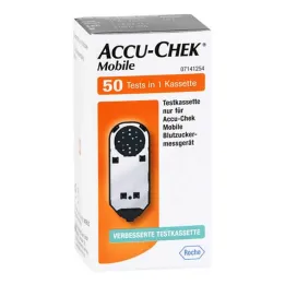 Casete de prueba Accu Chek Mobile, 50 piezas