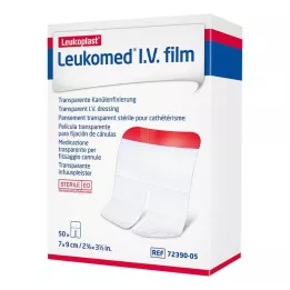 LEUKOMED Yeso para película intravenosa de 7 x 9 cm, 50 uds