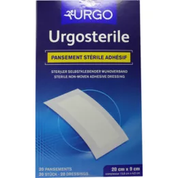 URGOSTERILE Asociación de heridas 90x200 mm estéril, 20 pz