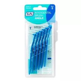 TEPE Cepillo interdental angular 0,6 mm ISO 3 azules, 6 uds