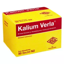 KALIUM VERLA Bolsa de gránulos, 50 uds